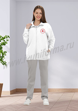 Толстовка женская для скорой помощи арт. СП-03-03-ФЛ